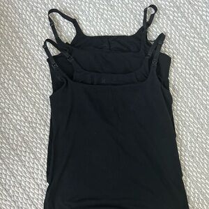 EUC - 2 Bodily Always On nursing tanks